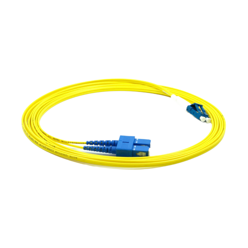 High Quality FTTH Fiber Optic Patch Cord LC-LC Duplex 3.0mm LSZH for Telecom Networks
