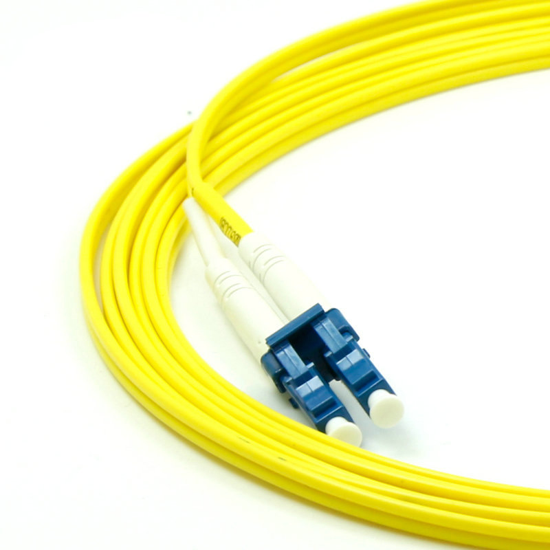 High Quality FTTH Fiber Optic Patch Cord LC-LC Duplex 3.0mm LSZH for Telecom Networks