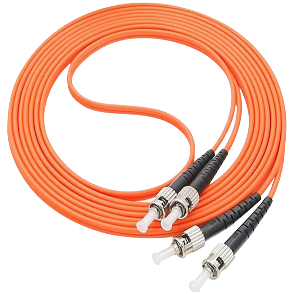 Customizable Multimode 62.5/125 Fiber Optic Patch Cords with Ceramic Ferrules for Stable Transmission