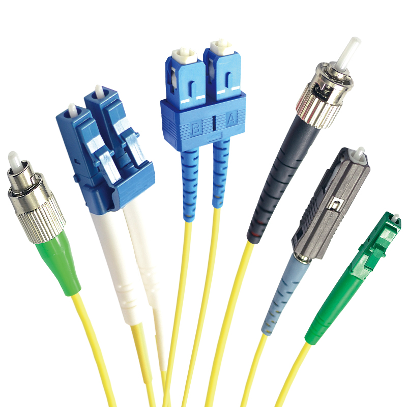 OEM MU-MU Single Mode Multimode Optical Patch Cord with RoHS/ISO9001 Certification