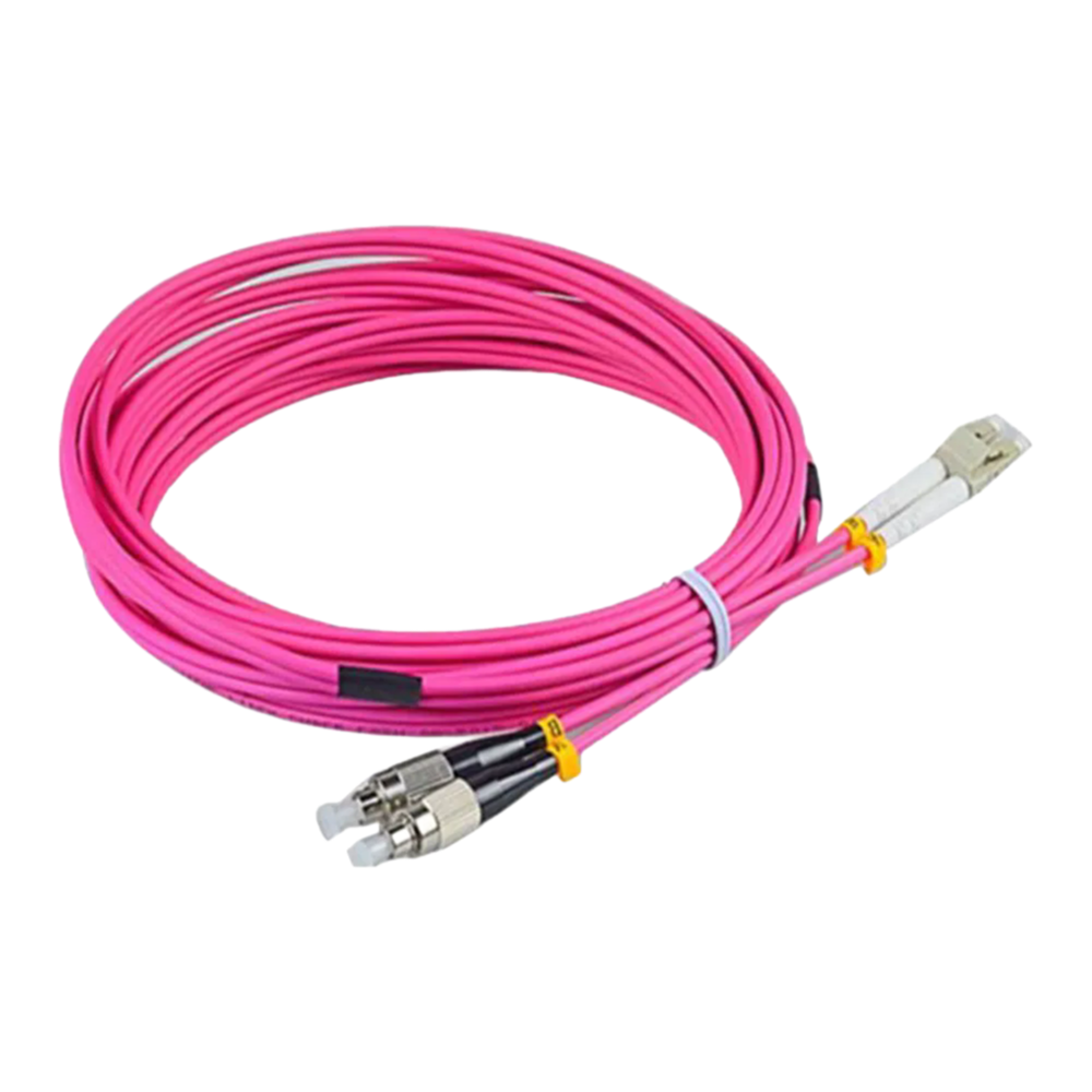 Customizable OM4 Multimode Fiber Patch Cords with Ceramic Ferrules for Industrial Applications