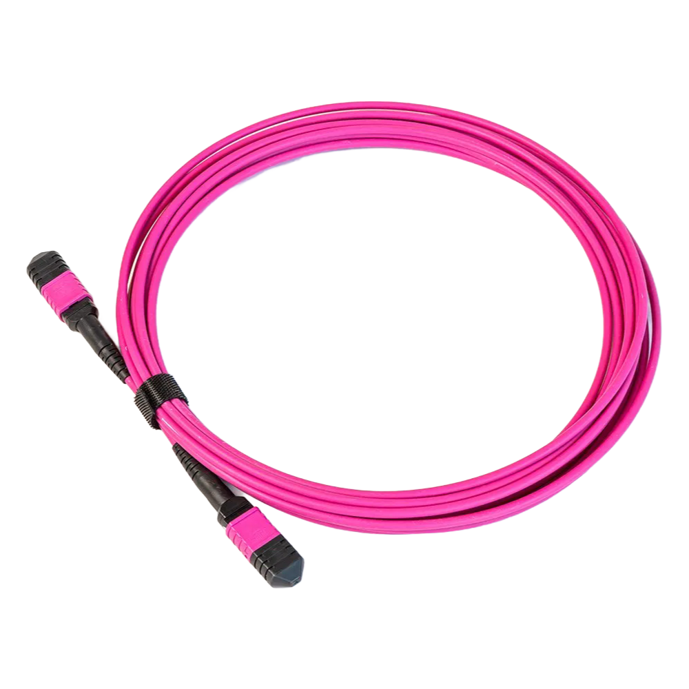 Customizable OM4 Multimode Fiber Patch Cords with Ceramic Ferrules for Industrial Applications
