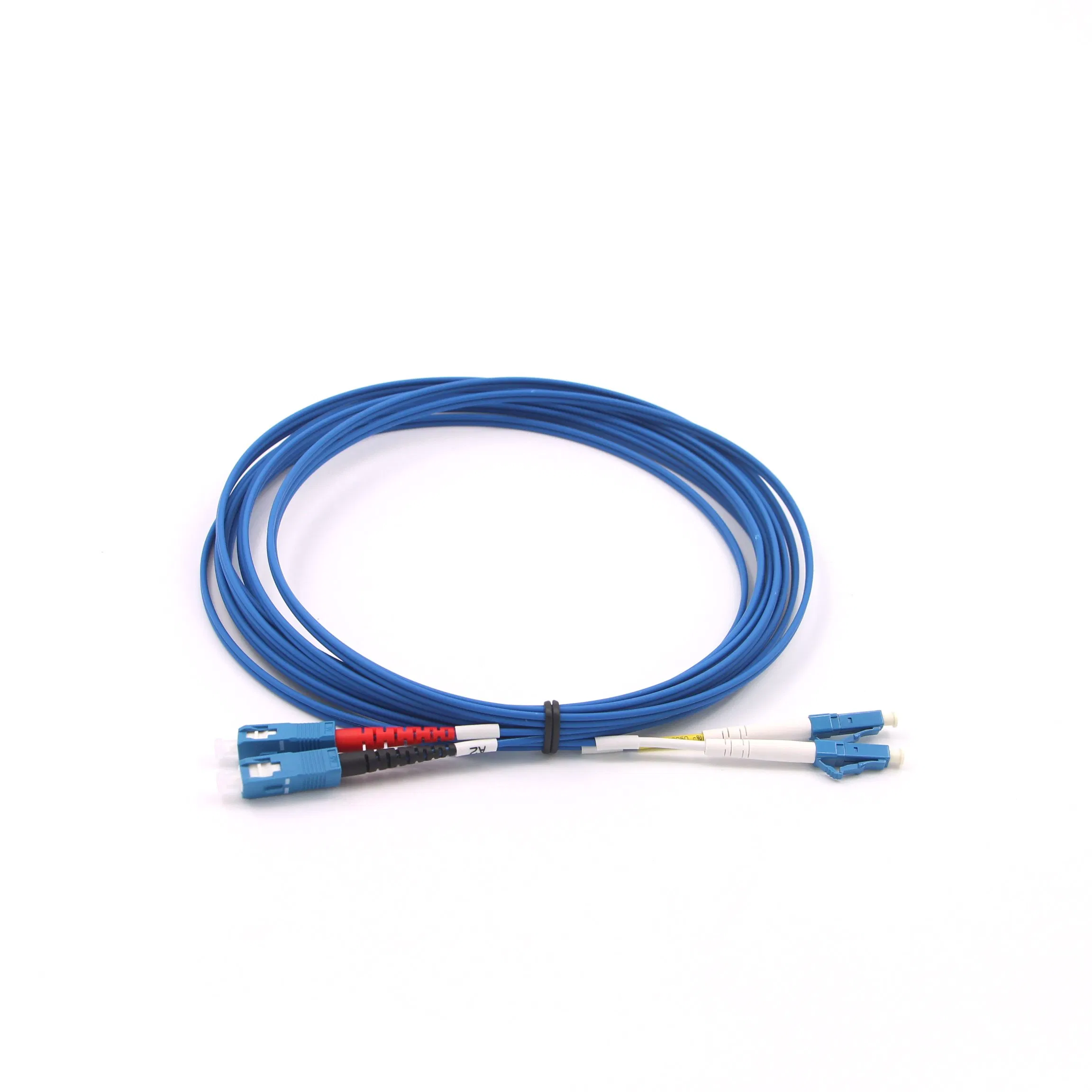 Factory Direct OEM Fiber Optic Jumper LC-LC Duplex OM4 with Low Insertion Loss