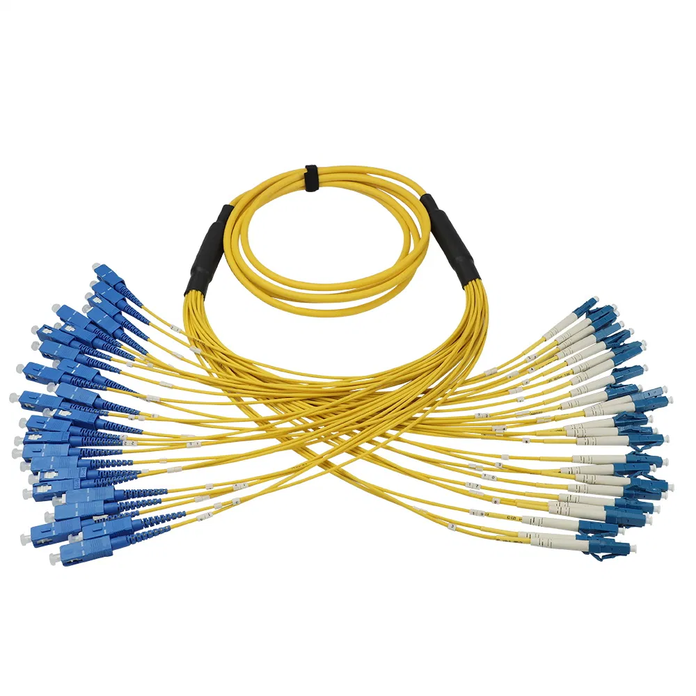 High Performance LC-LC Fiber Optic Patch Cord for Telecommunication Networks with Low Insertion Loss