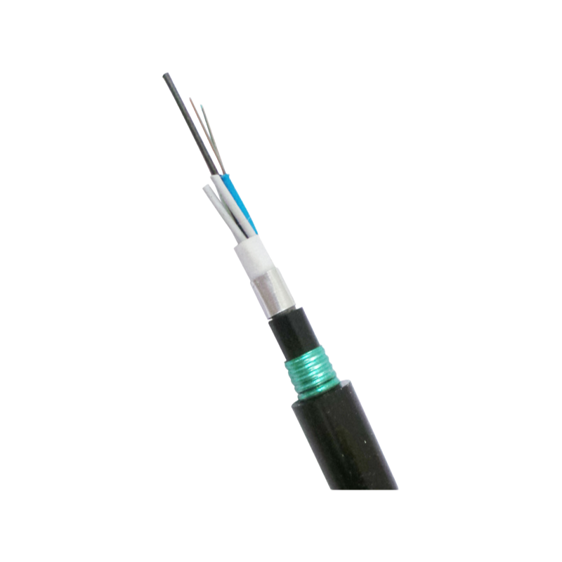 Customized GYTA53-96B1.3 Single-Mode Fiber Cable with SC Connection Structure