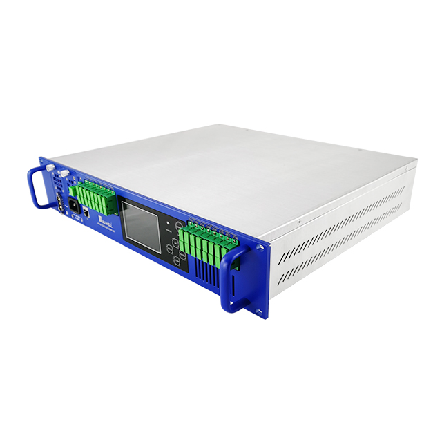 High Performance EYDFA Optical Amplifier for CATV Applications with WDM Integration
