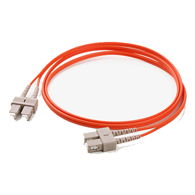 Reliable Supplier of SC-SC Duplex Multimode Fiber Patch Cable with 120/225N Tensile Strength