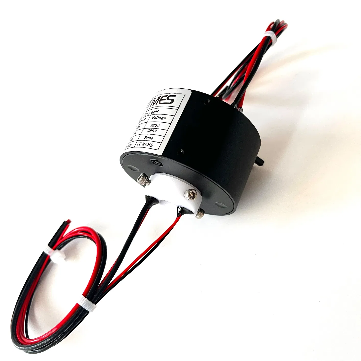 Durable Aluminum Alloy Through Bore Slip Rings with IP54 Protection Rating