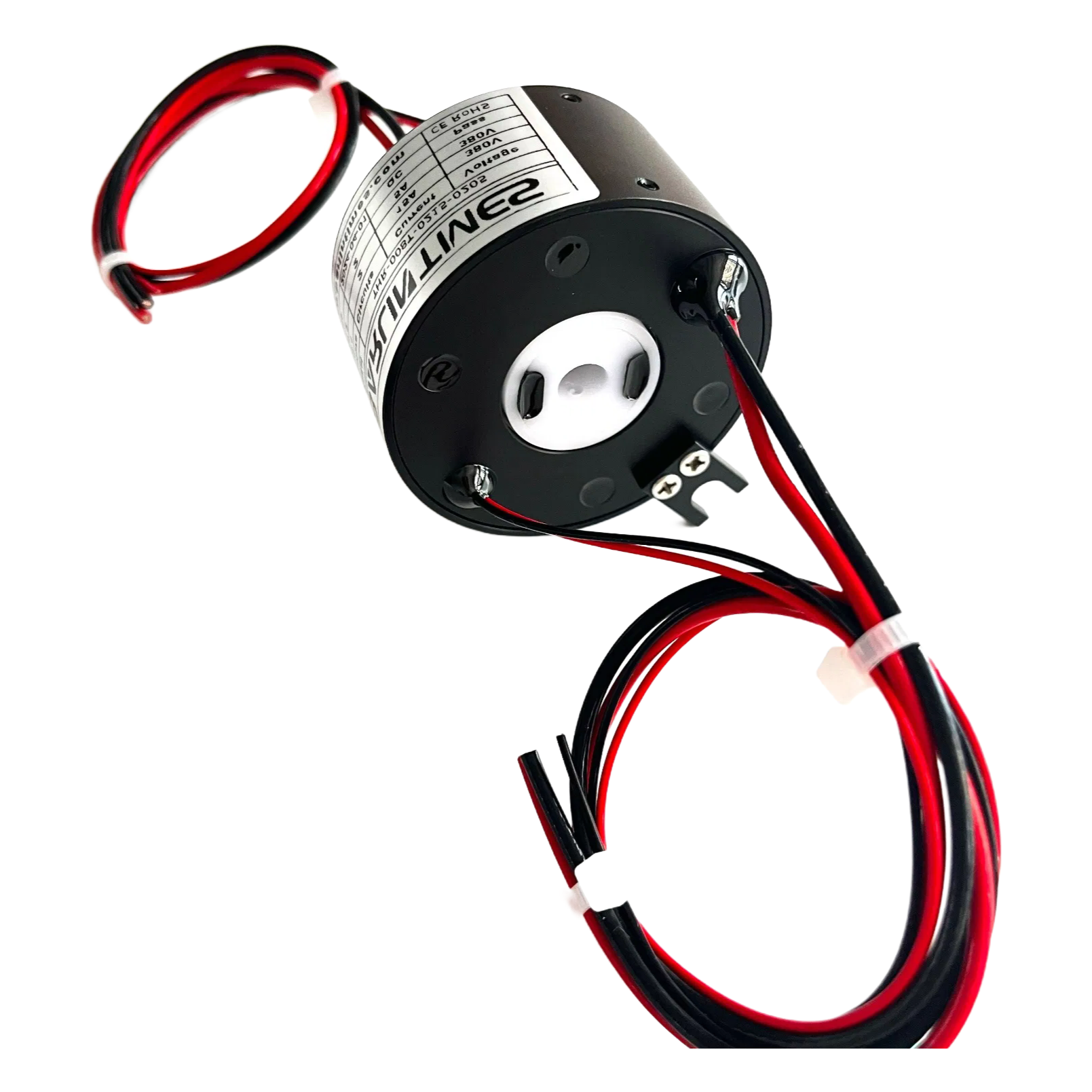 Durable Aluminum Alloy Through Bore Slip Rings with IP54 Protection Rating