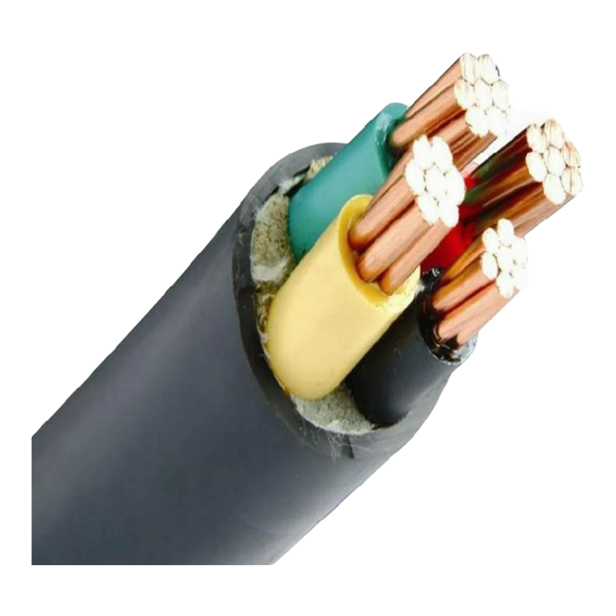Customized XLPE/PVC Power Cable with Copper/Aluminum Core for Power Transmission Systems