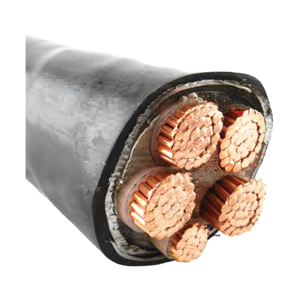 Customized XLPE/PVC Power Cable with Copper/Aluminum Core for Power Transmission Systems