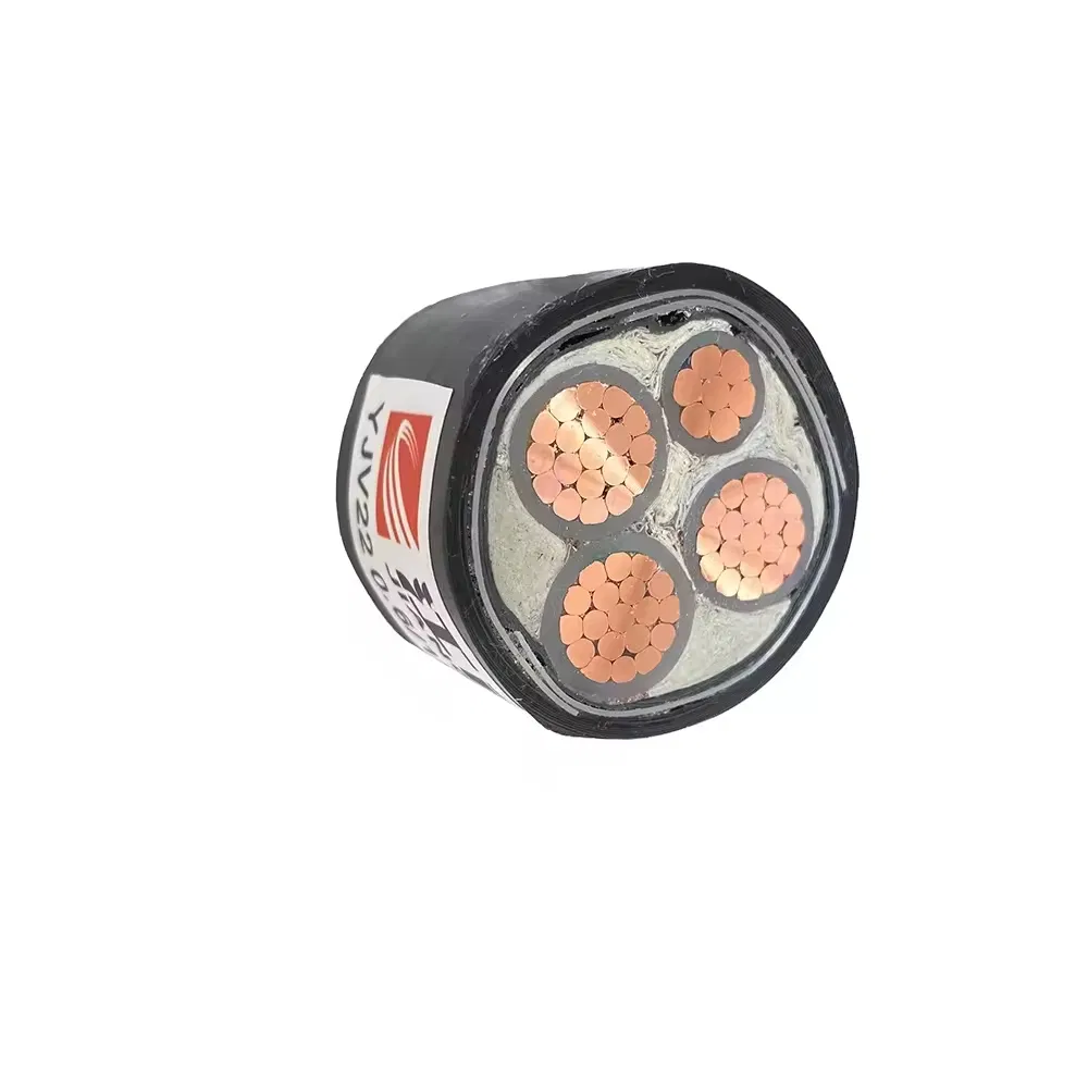 Bulk Order YJV Model XLPE Insulated Copper Conductor Electric Cable with CE RoHS Certification