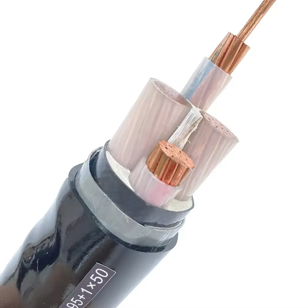 Bulk Order YJV Model XLPE Insulated Copper Conductor Electric Cable with CE RoHS Certification