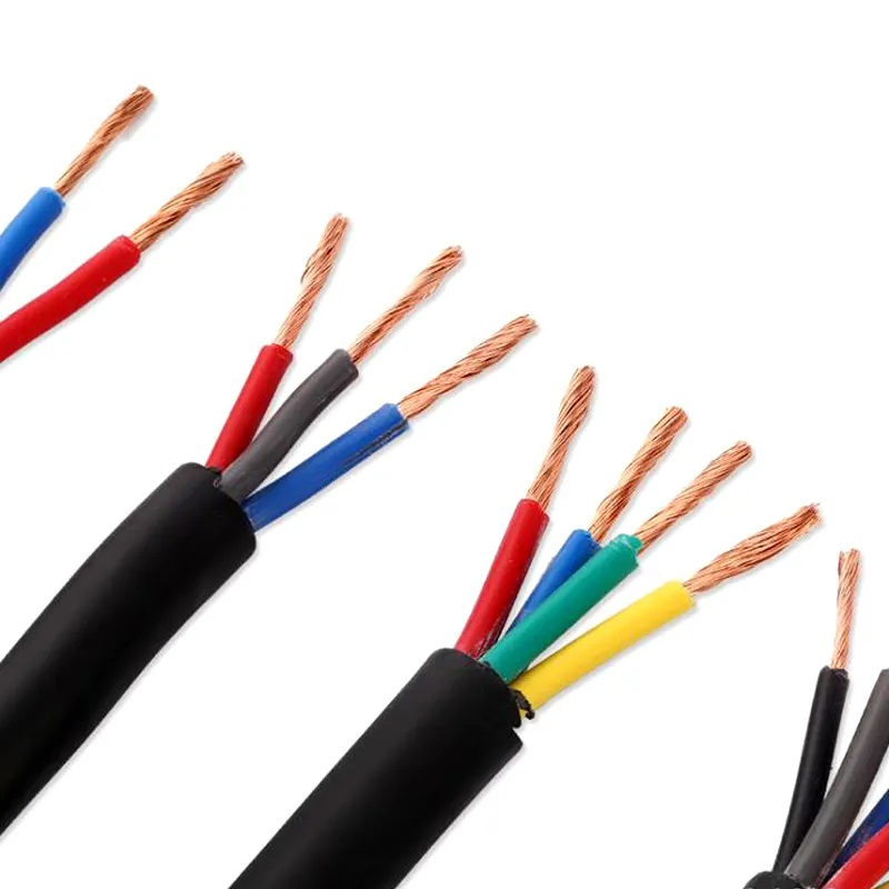 H03VV-F H05VV-F H07VV-F Flexible Power Cable with Copper Conductor for Electrical Equipment