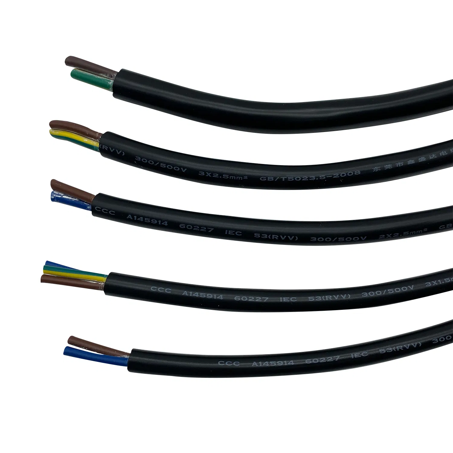 Customizable IEC60227 Compliant Electrical Wires and Cables for Various Industrial Applications