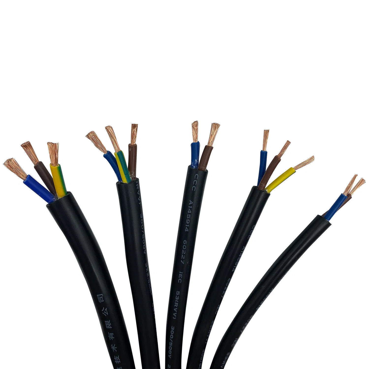 Customizable IEC60227 Compliant Electrical Wires and Cables for Various Industrial Applications