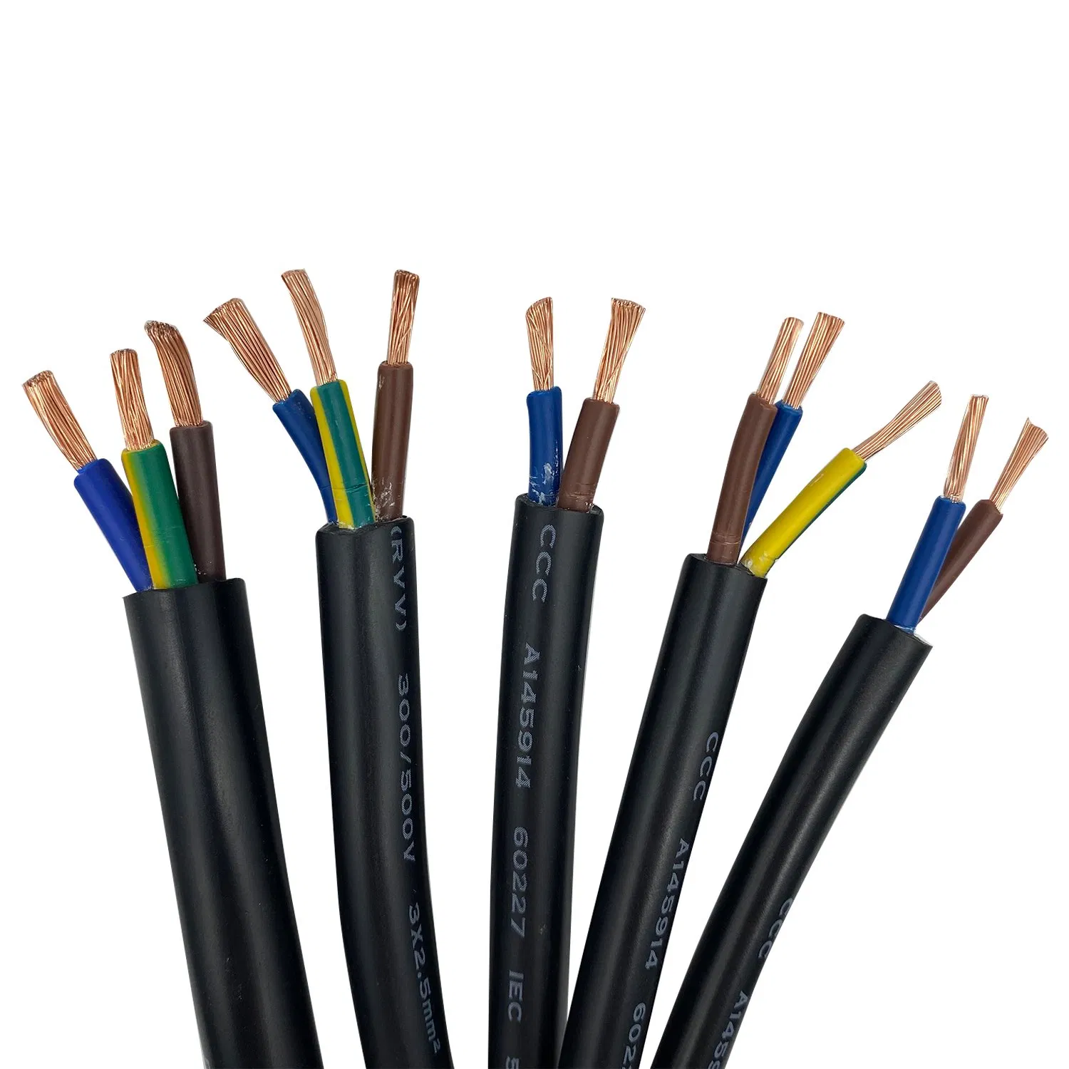 Customizable IEC60227 Compliant Electrical Wires and Cables for Various Industrial Applications