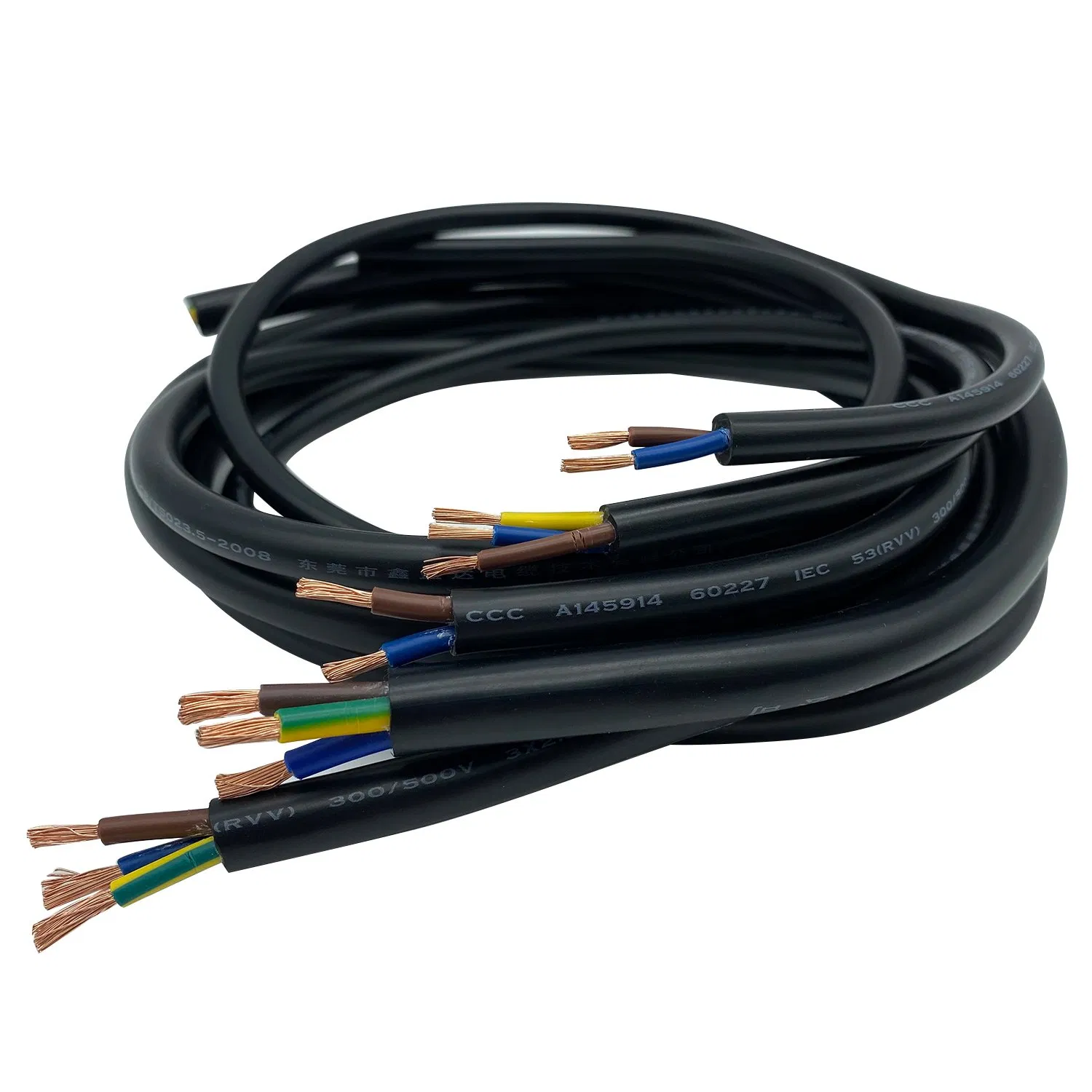 Customizable IEC60227 Compliant Electrical Wires and Cables for Various Industrial Applications