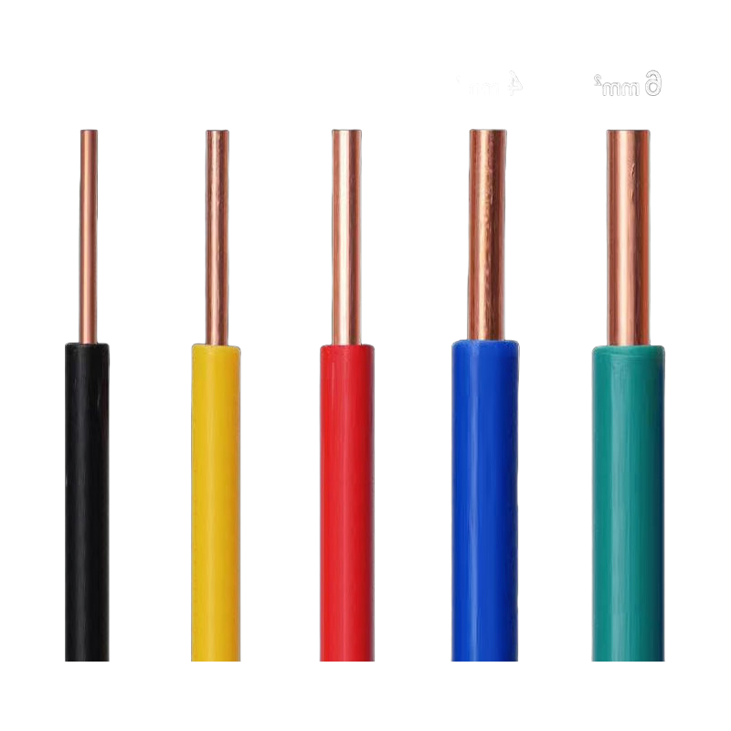 Factory Supply Custom BV PVC Insulated Copper Aluminum Electrical Wire with IEC60227 Standards