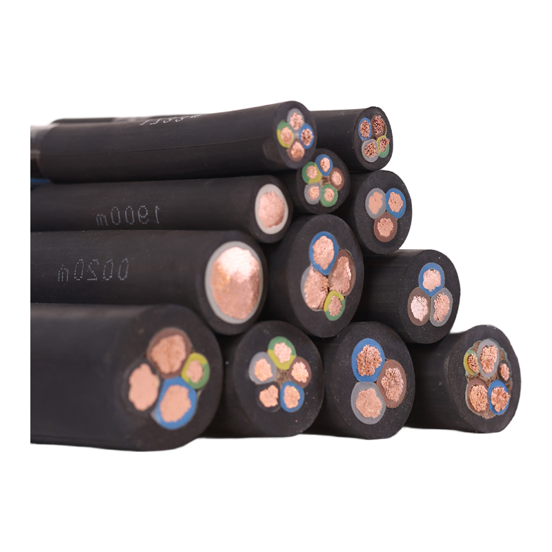 Bulk H07RN-F Flame Retardant Rubber Cable with Temperature Range -25°C to +60°C