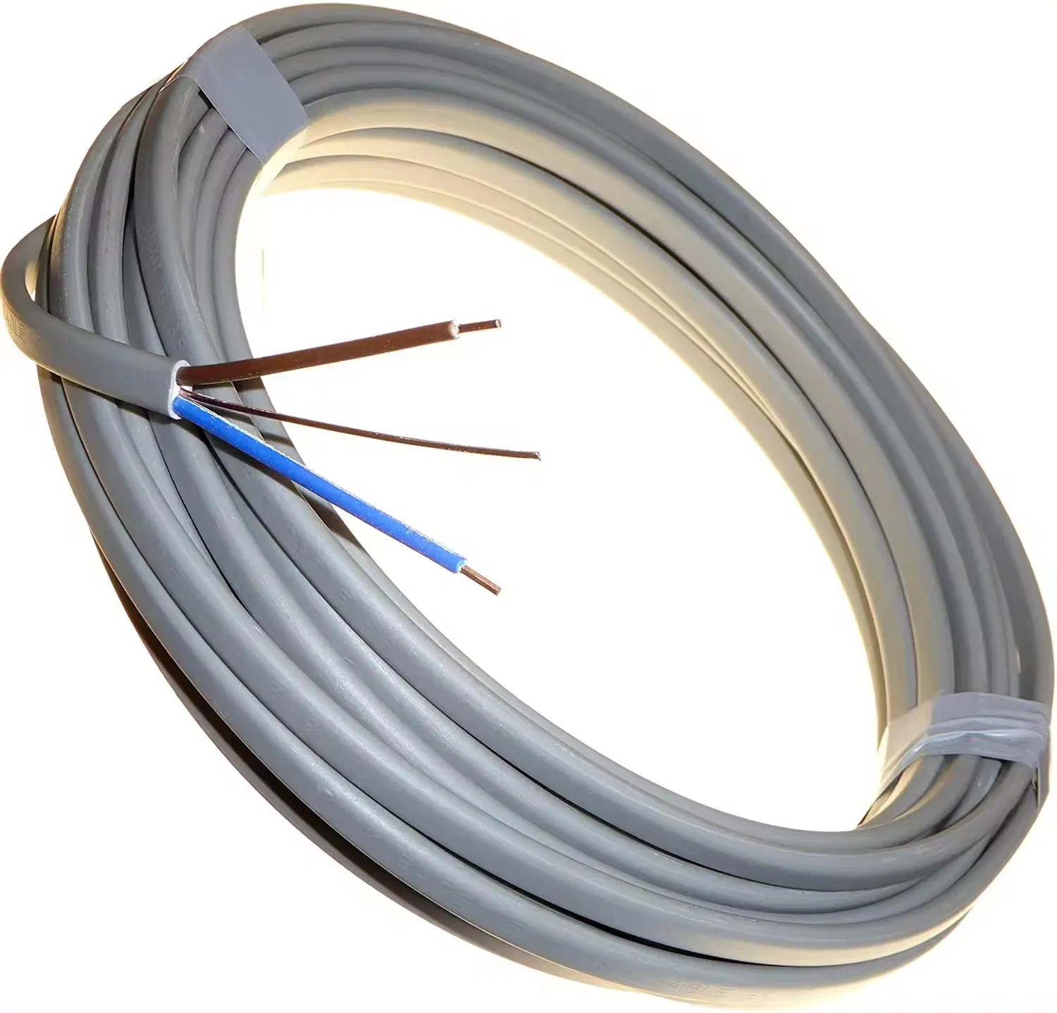 H05V-K/H07V-K Flat Twin & Earth Cable 300/500V 450/750V for Building Wiring