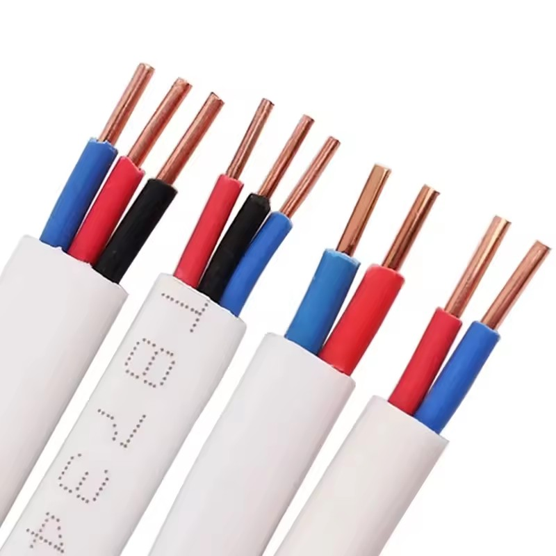 H05V-K/H07V-K Flat Twin & Earth Cable 300/500V 450/750V for Building Wiring