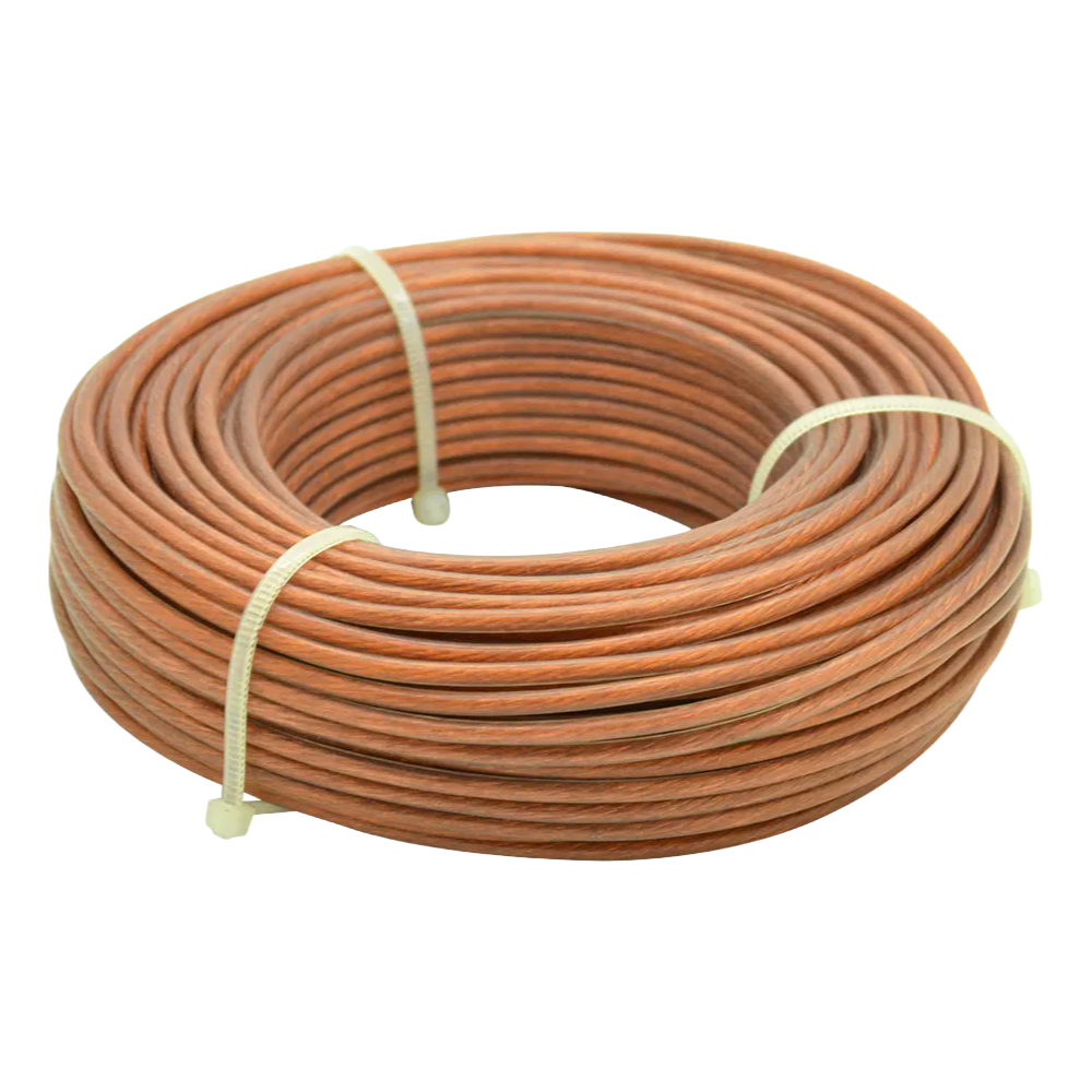 Custom Size Silicone Rubber Wire -60°C to +180°C Temperature Range for Electrical Use