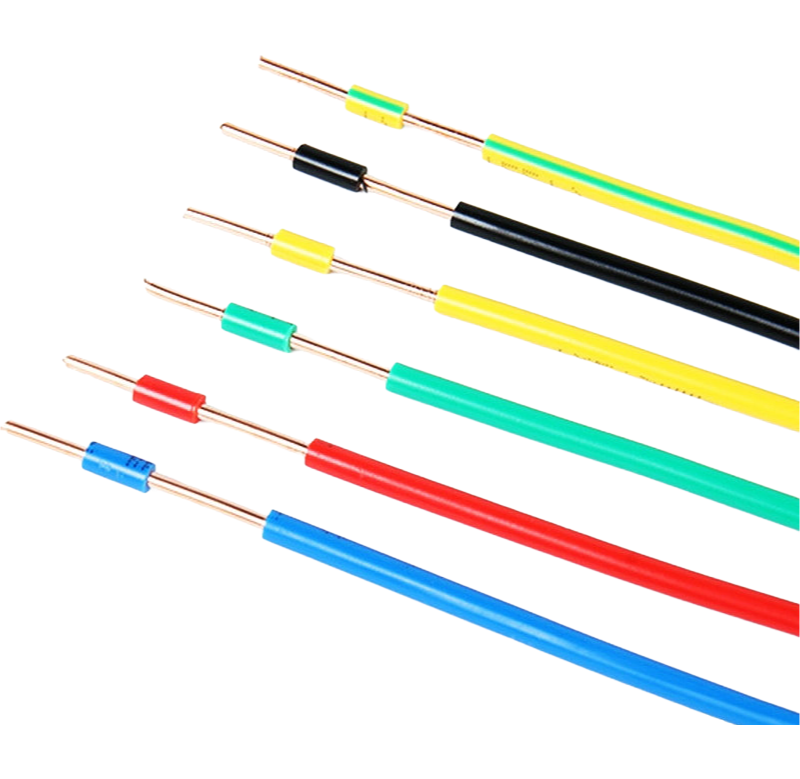 Factory Supply PVC Sheath Electric Cable with Solid/Stranded Conductor 105°C Temperature
