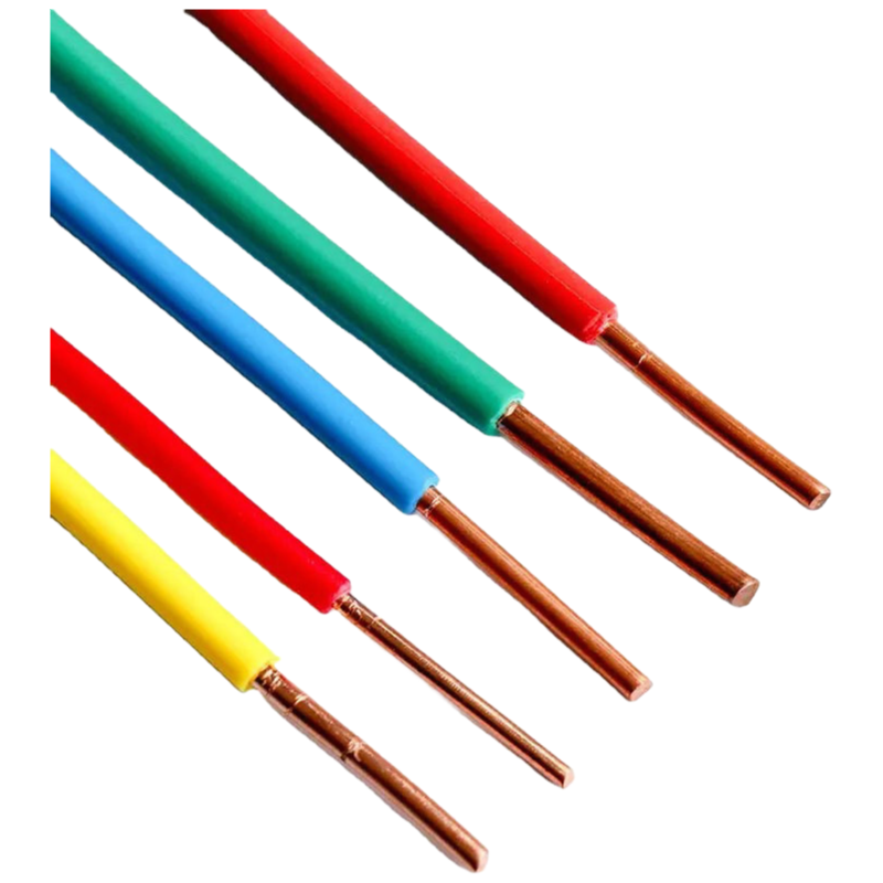 Factory Supply PVC Sheath Electric Cable with Solid/Stranded Conductor 105°C Temperature