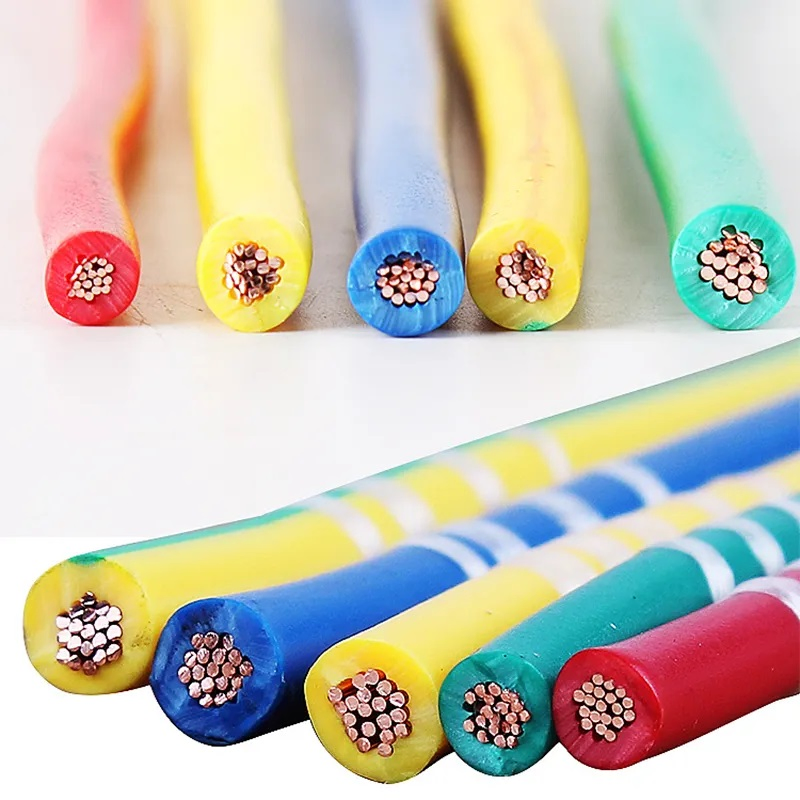 Customizable Solid Copper Conductor Electric Wires with PVC Sheath for Various Applications