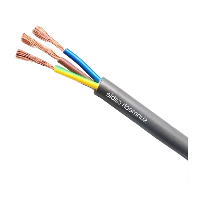 Factory Supply BS EN Standard H03VV-F H05VV-F PVC Insulated & Sheathed Power Cable