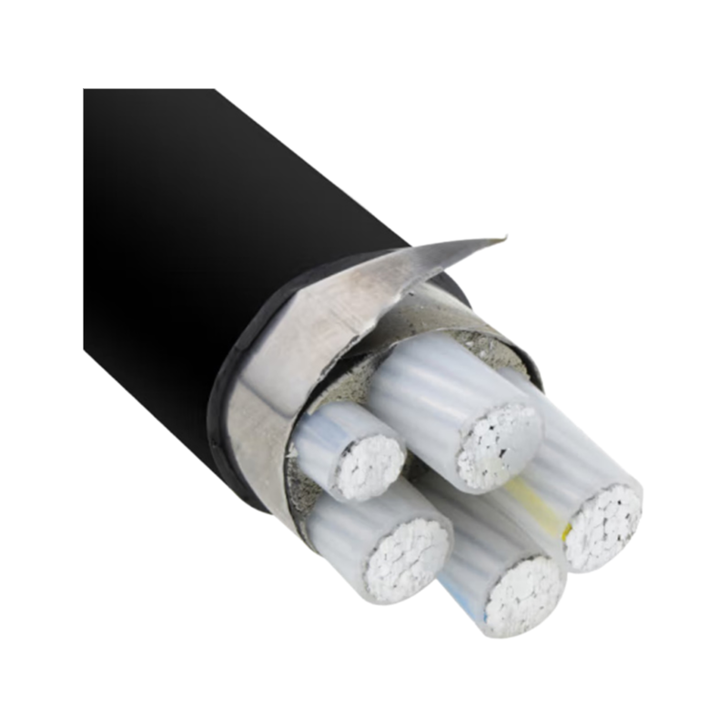4 Core Armoured Power Cable Copper/Aluminum XLPE Insulated for Industrial Use 0.6/1KV to 33KV