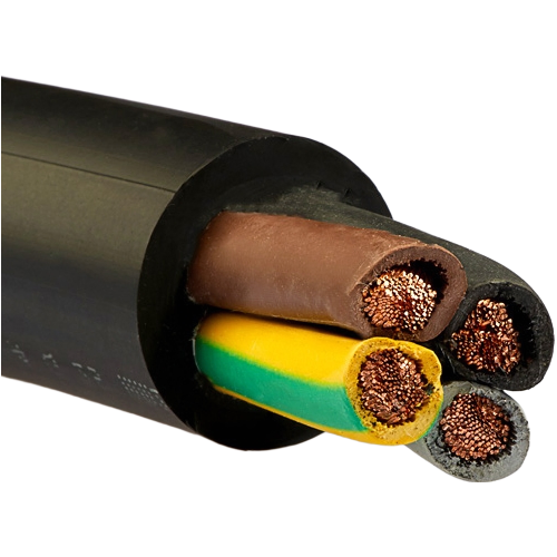 Customized PVC Sheathed Power Cable with Copper/Aluminum Core for Various Applications