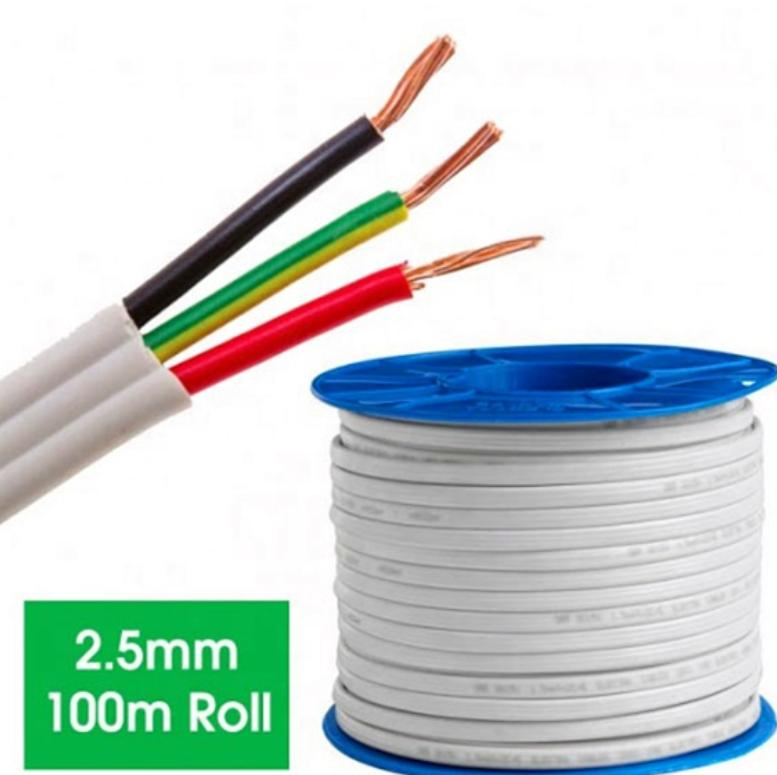 Wholesale Flat TPS Twin and Earth Electric Wire and Cables with Copper Conductor