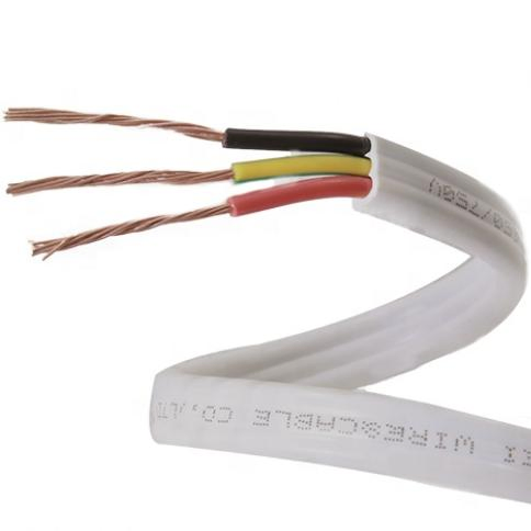 Wholesale Flat TPS Twin and Earth Electric Wire and Cables with Copper Conductor