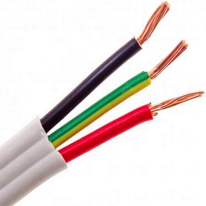 Wholesale Flat TPS Twin and Earth Electric Wire and Cables with Copper Conductor