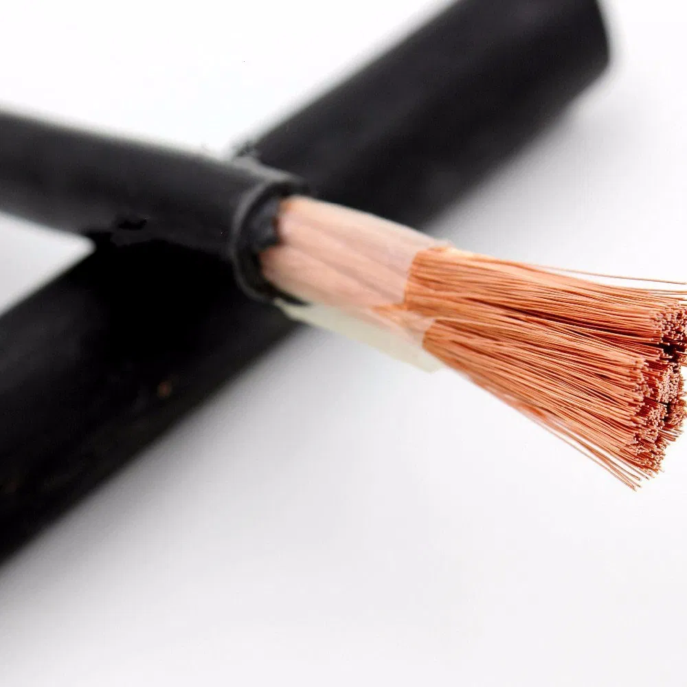 Customizable Welding Cable YH 450/750V with Natural Rubber Sheath for Power Stations