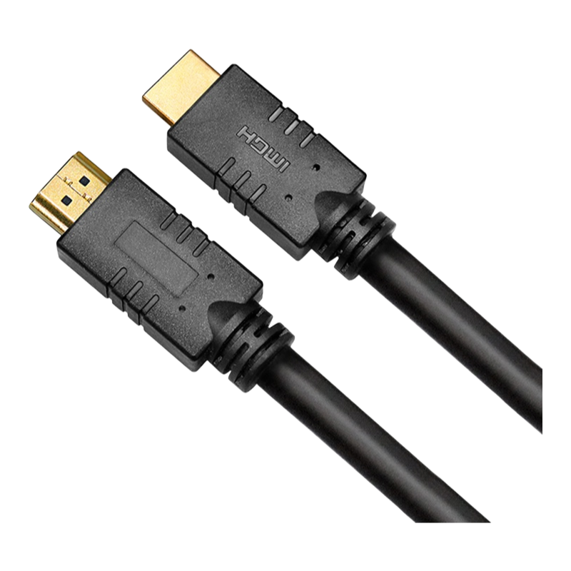 Wholesale 3D Enabled HDMI Cable with Gold Connectors and Foil Shielding for High-Definition Video