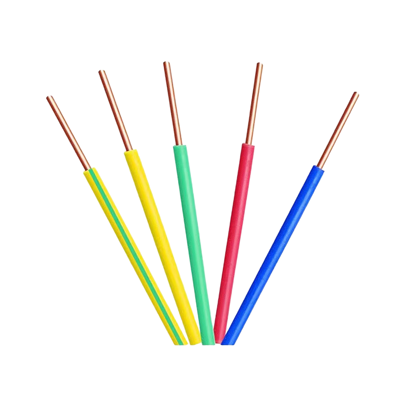 High Quality Single Core Electric Wire with 450/750V Rating and Temperature Resistance