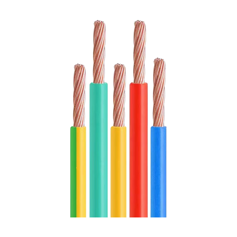 High Quality Single Core Electric Wire with 450/750V Rating and Temperature Resistance