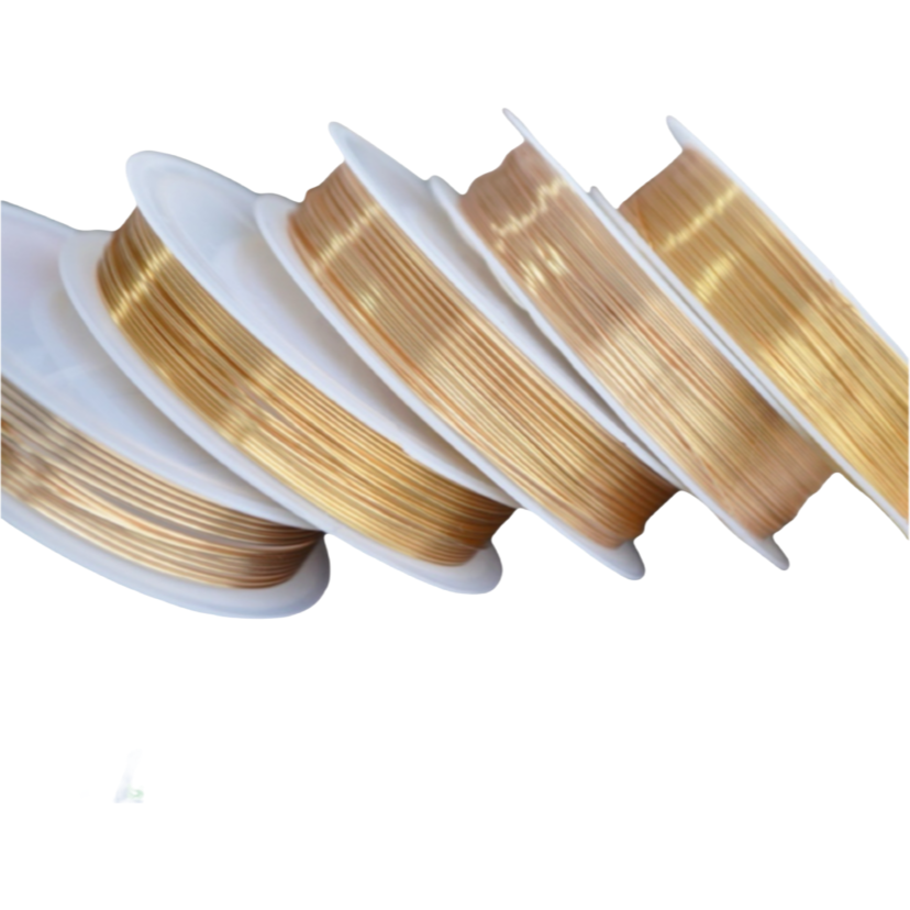 Bulk Gold-Plated Copper Alloy Wire Supplier - Custom Specifications for OEM/ODM Projects
