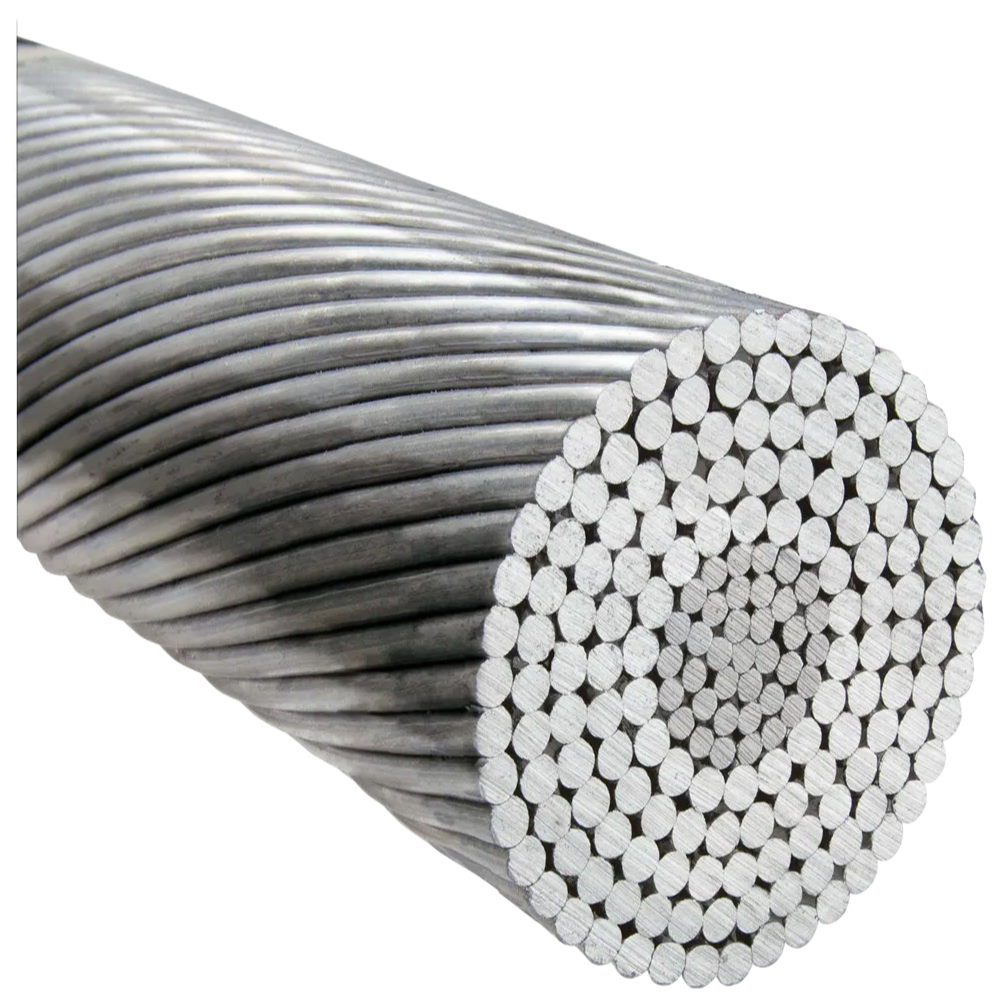 ACSR Bare Conductor for Overhead Transmission Lines with High Strength and Ampacity