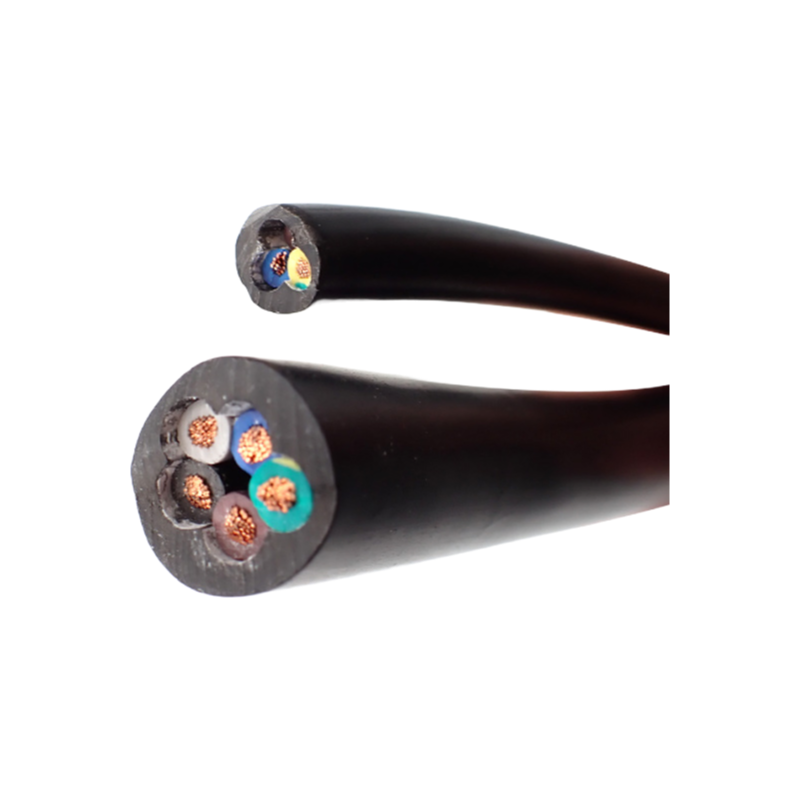H03VVH2-F 2-4 Core PVC Insulated Flexible Power Cable for Electrical Equipment Supply