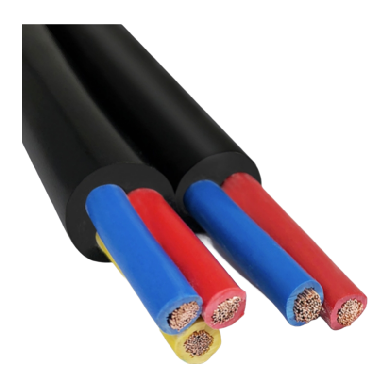 Custom IEC Standard Electric Wire Cable, Deerxn Brand PVC Sheathed Copper Conductor for Indoor Appliance Power Supply