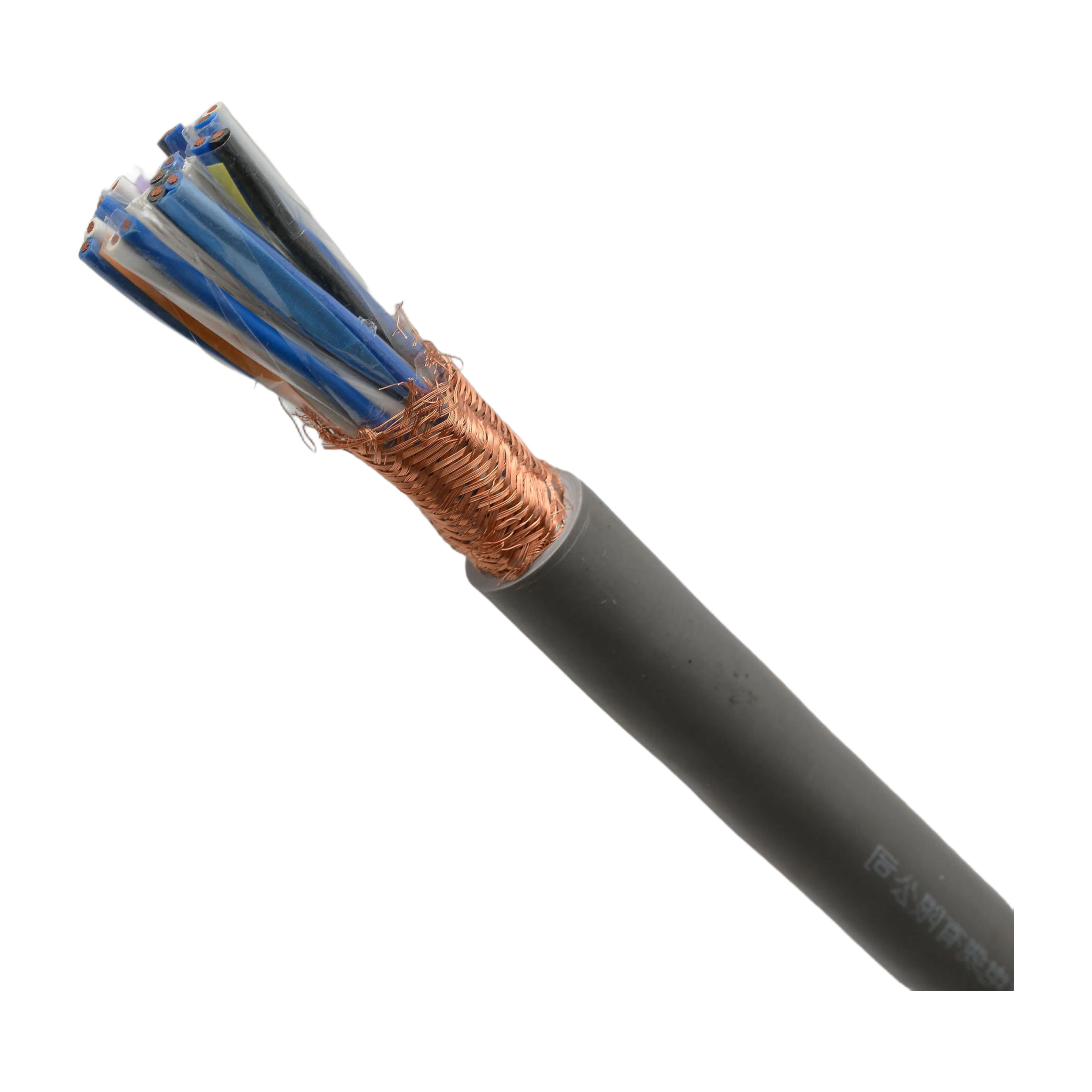 Customized Copper Core PVC Insulated DJYPVPR-37-2 Flat Wire Cable Bulk Supply