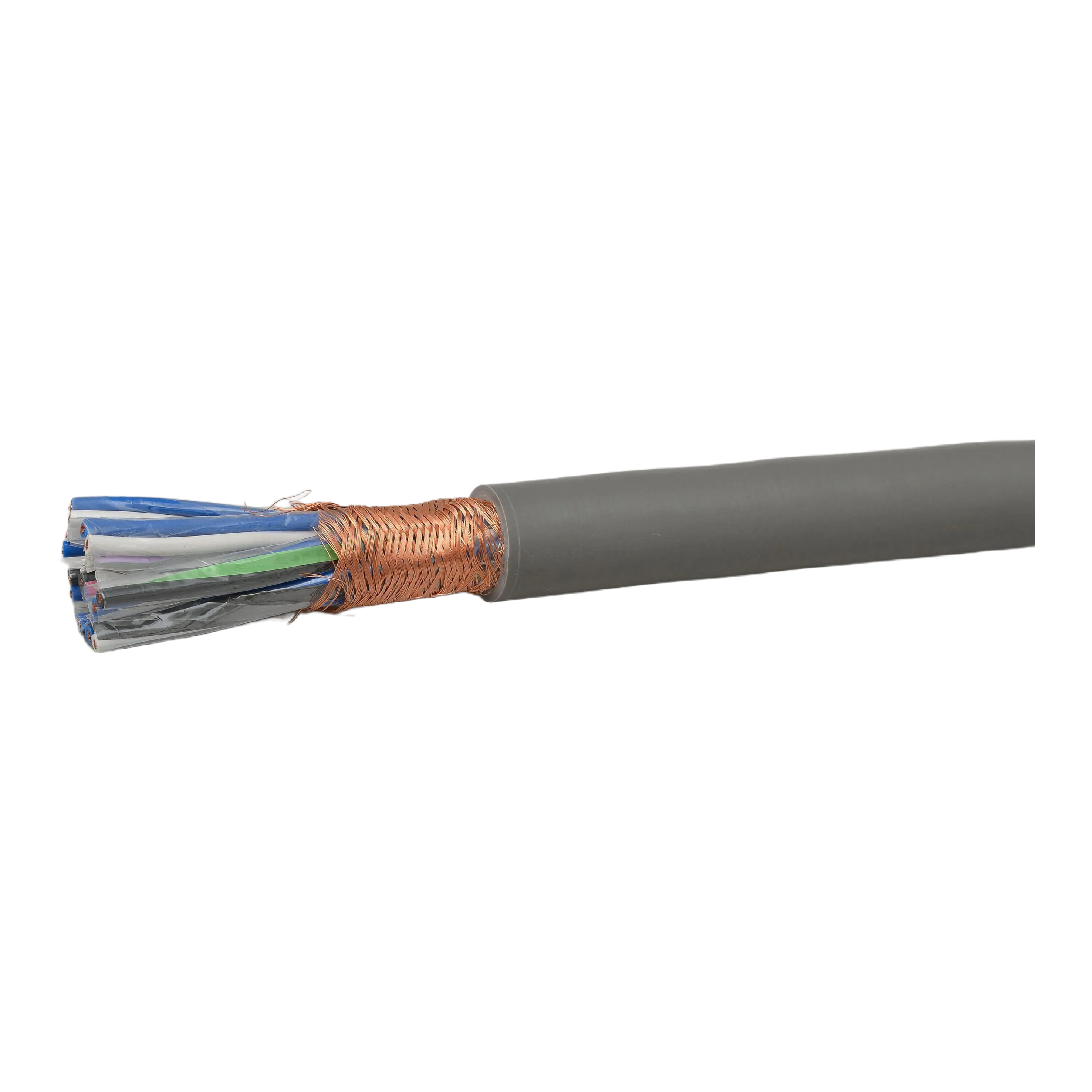 Customized Copper Core PVC Insulated DJYPVPR-37-2 Flat Wire Cable Bulk Supply
