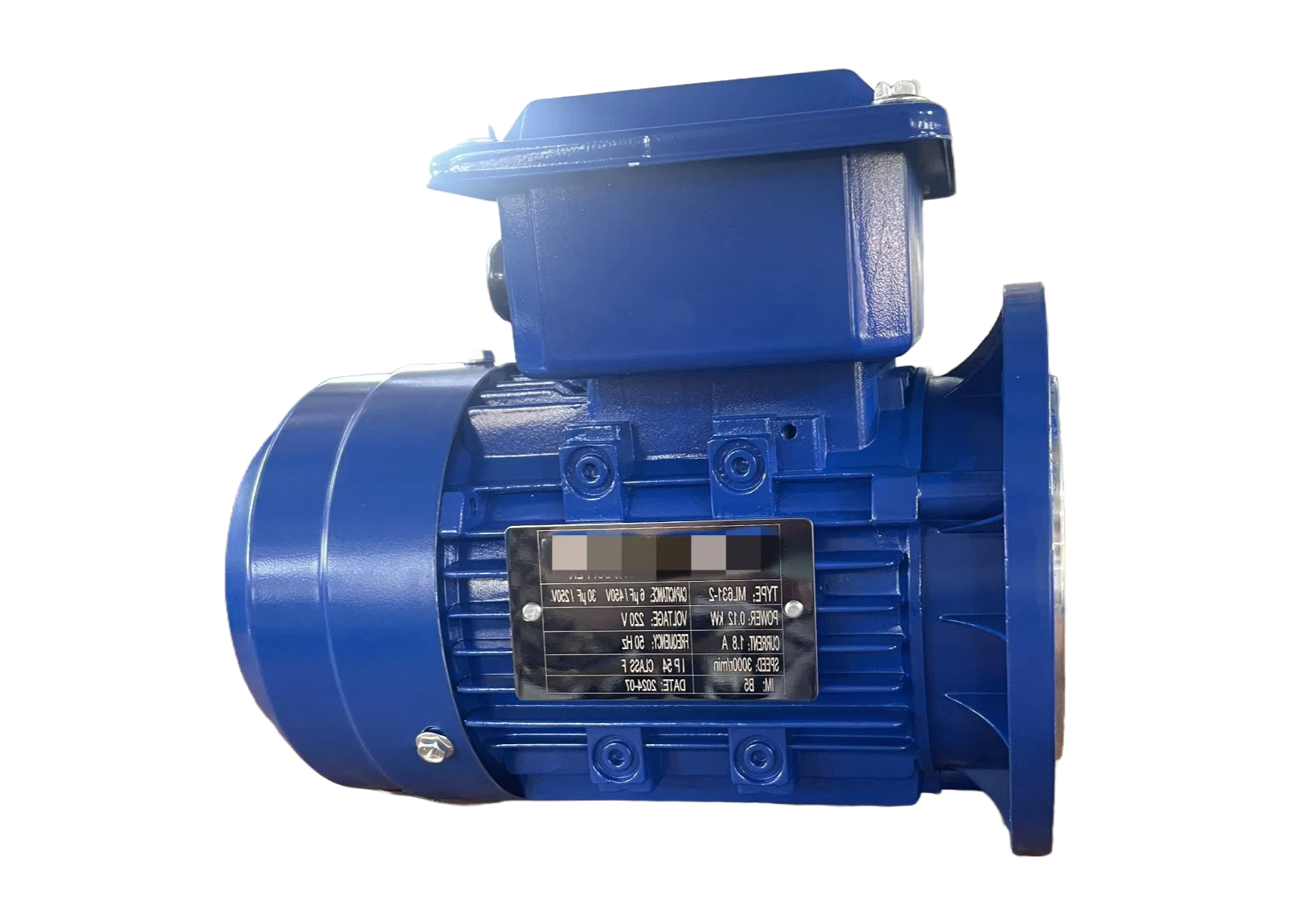 High Efficiency Single-Phase Capacitor Asynchronous Motor with Copper Winding IP44/IP54 Protection