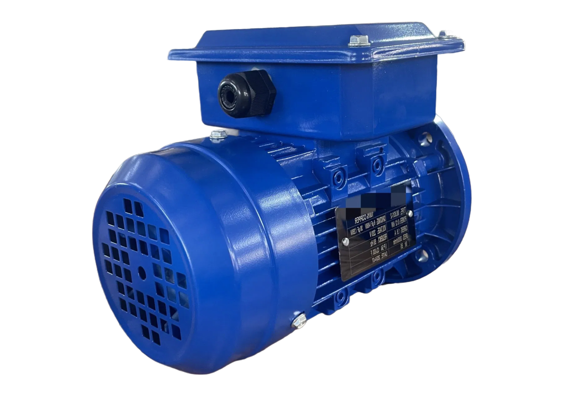 High Efficiency Single-Phase Capacitor Asynchronous Motor with Copper Winding IP44/IP54 Protection