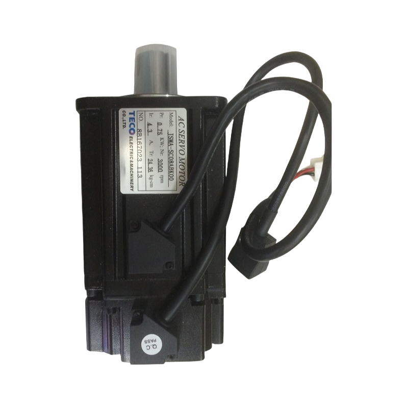 High-Performance TECO JSMA-SC08ABK00 Servo Motor with Variable Speed and Three-Phase Stator