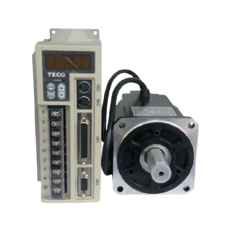 High-Performance TECO JSMA-SC08ABK00 Servo Motor with Variable Speed and Three-Phase Stator